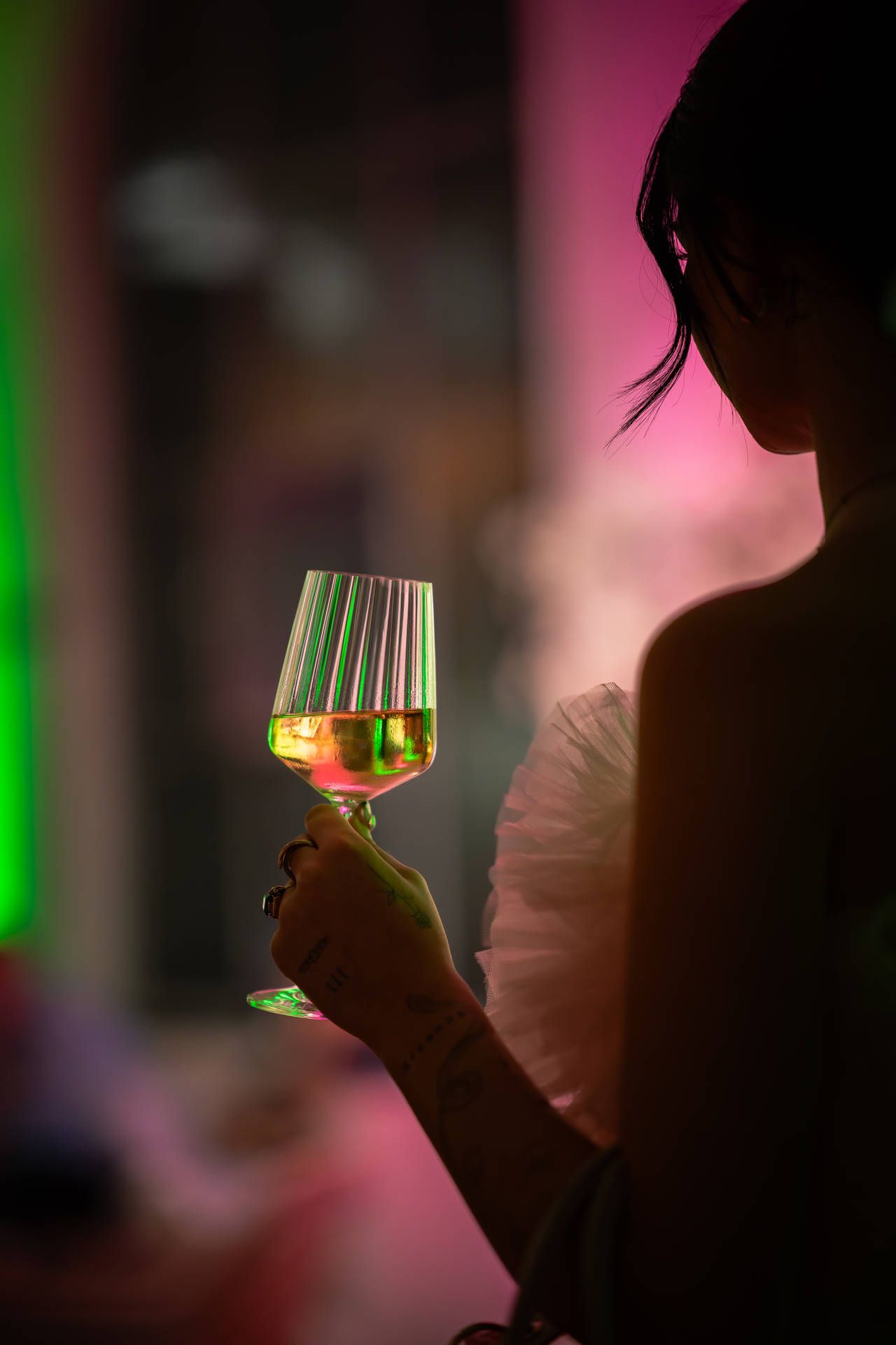 Sektglas bei Empfang in der Eventlocation Berlin, Fotograf Silvio Pelegrin