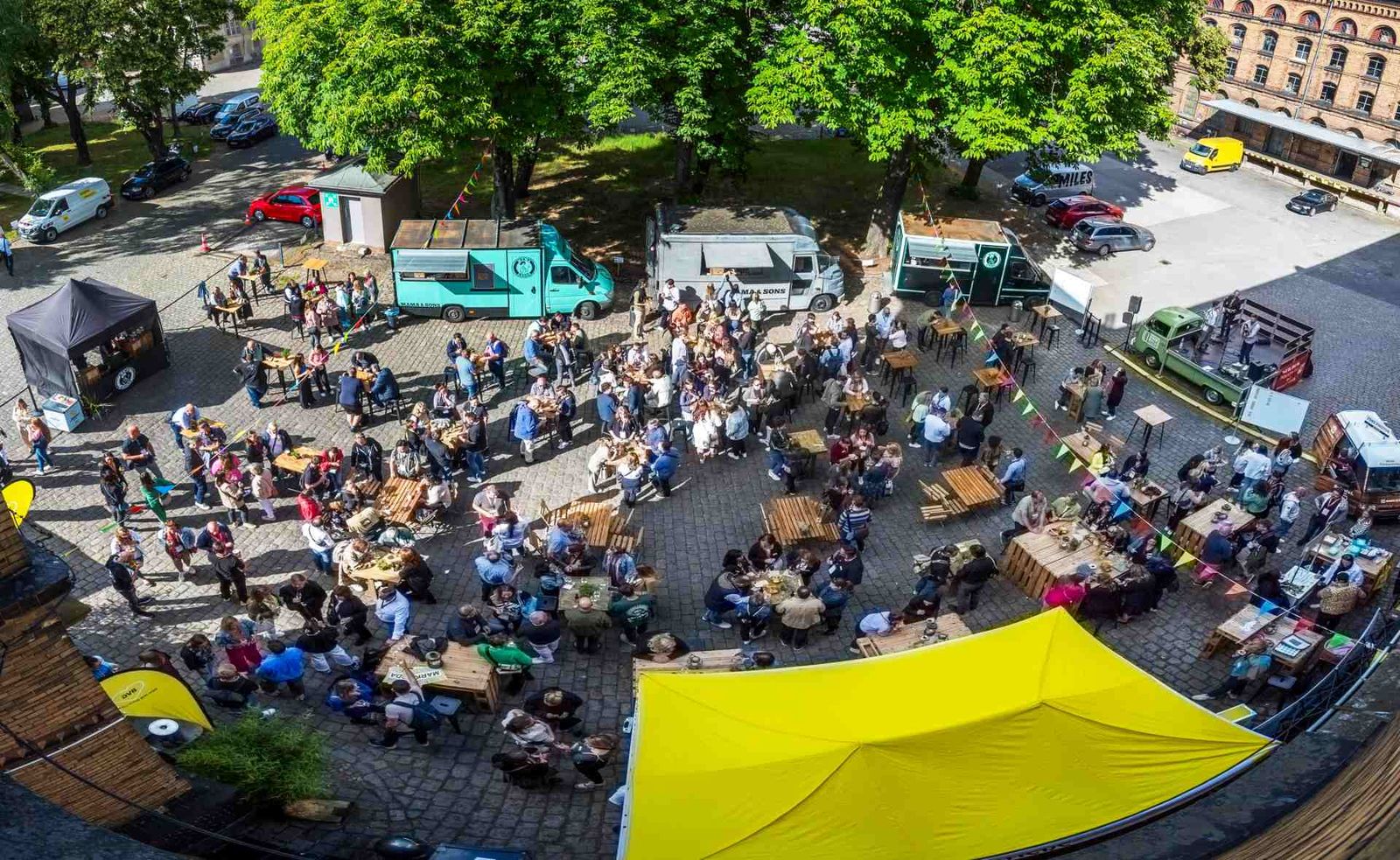 Location mieten Berlin: Courtyard Außenbereich