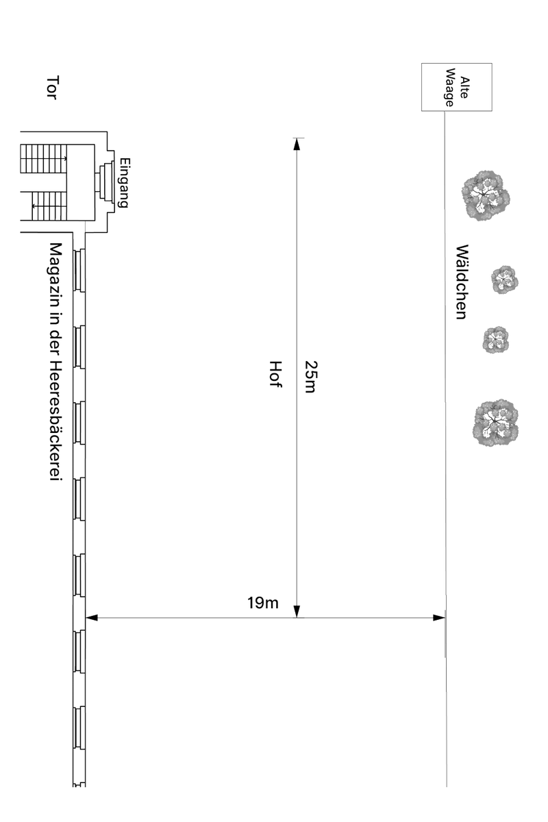 Location mieten Berlin: Grundriss Courtyard