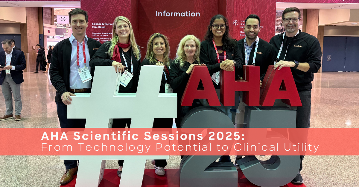 AHA Scientific Sessions 2025 Prolaio Team Photo