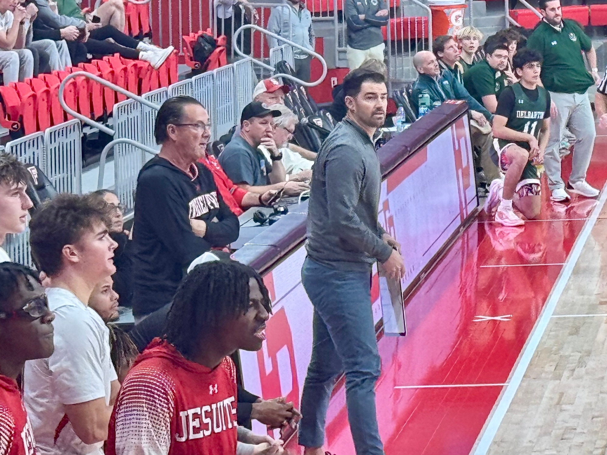 Mike coaching in Fairfield