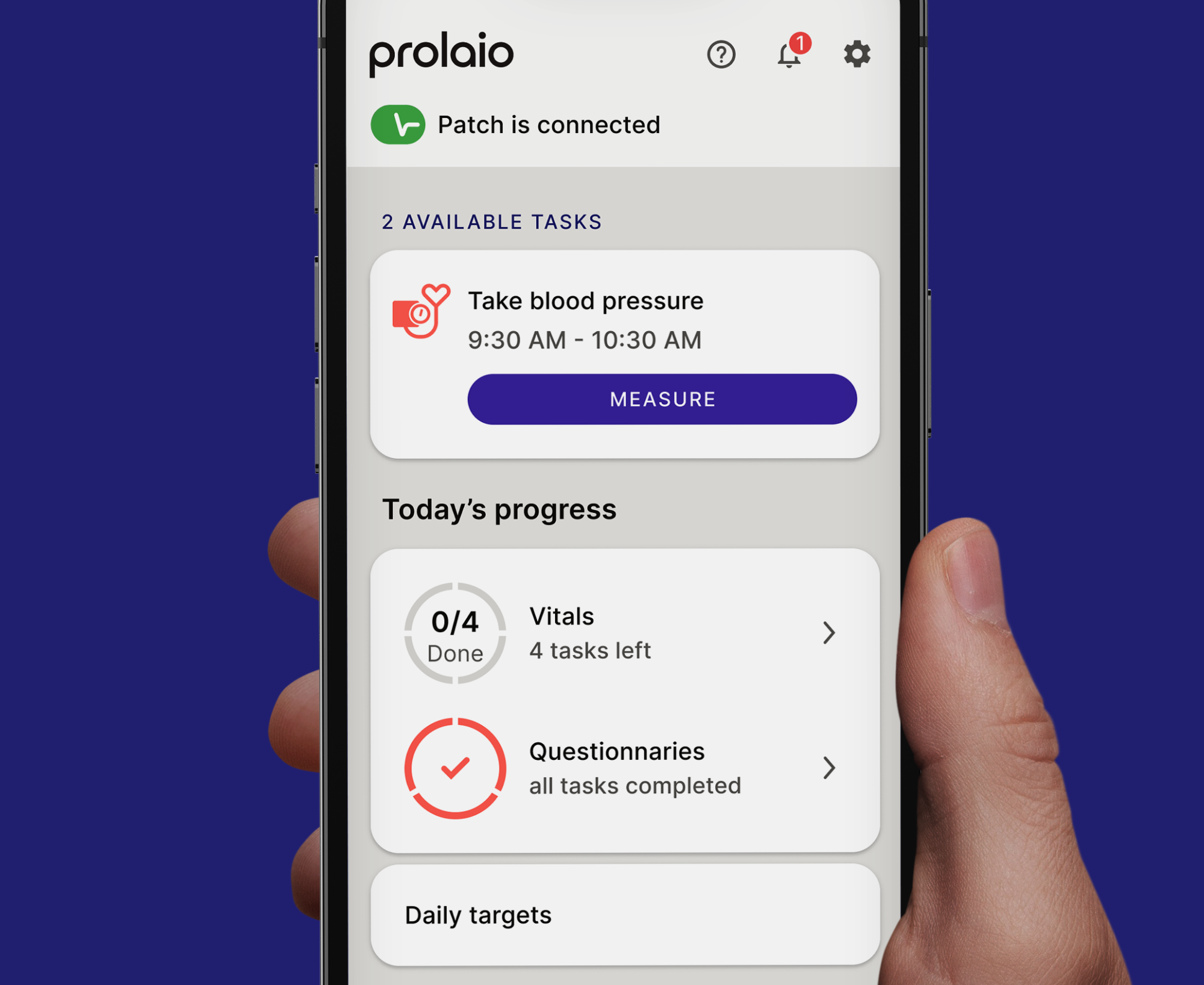 Prolaio app