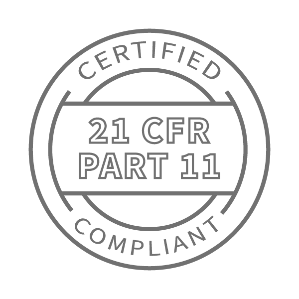 21CFR Part 11 Compliant Logo