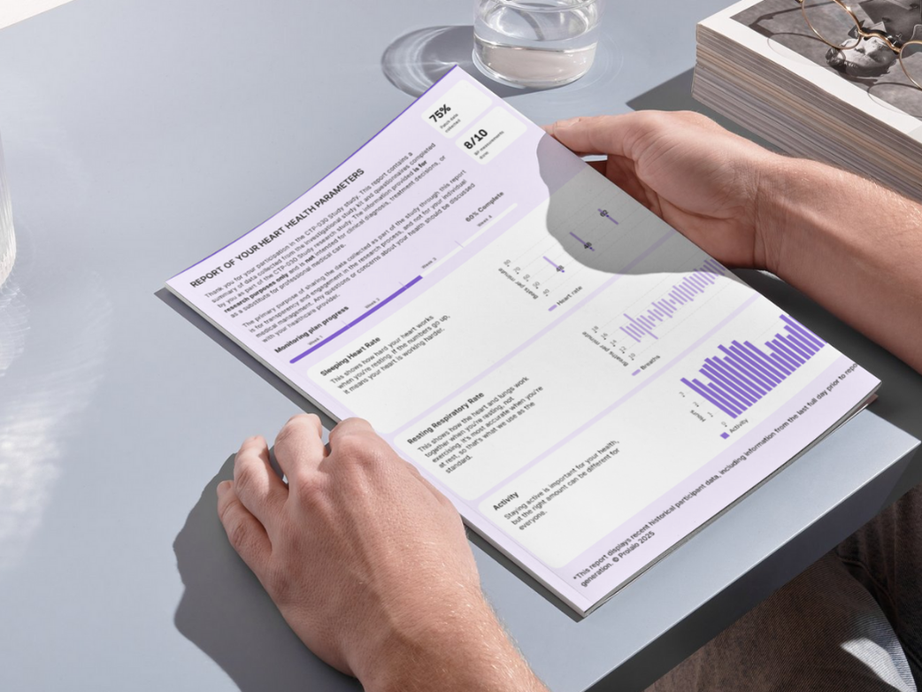 Patient Summary Report with Heart Health Parameteers