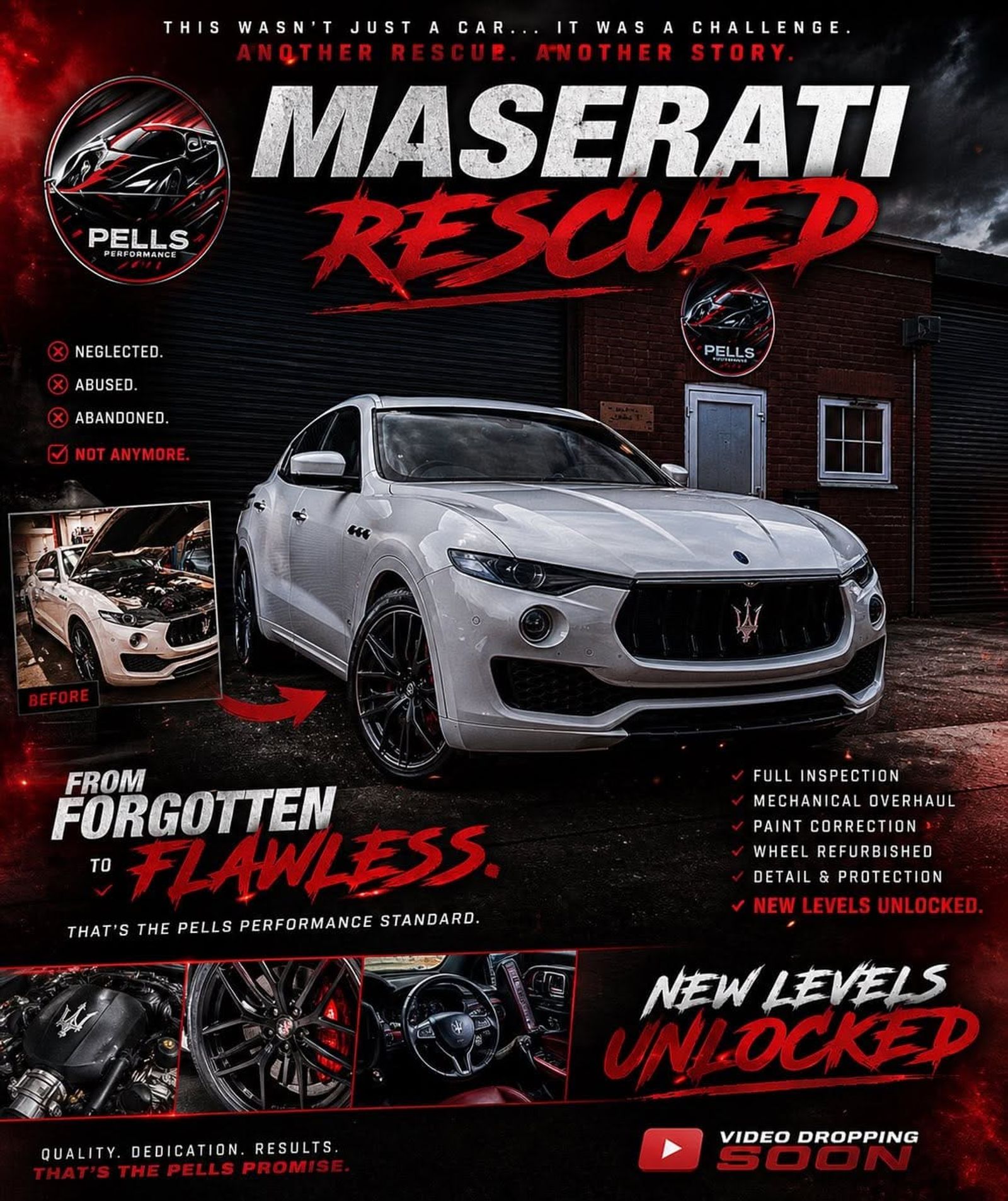 Maserati Levante — Rescued