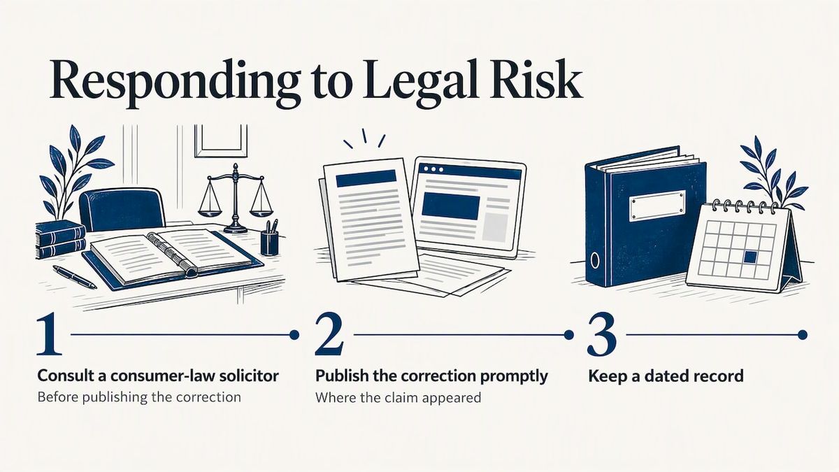 When a mistake becomes a legal matter — overview diagram