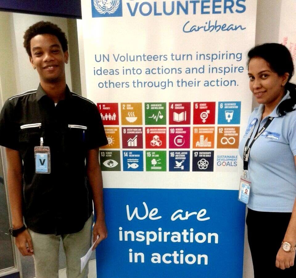 Young people participating in a Youth Peace and Security activity.
