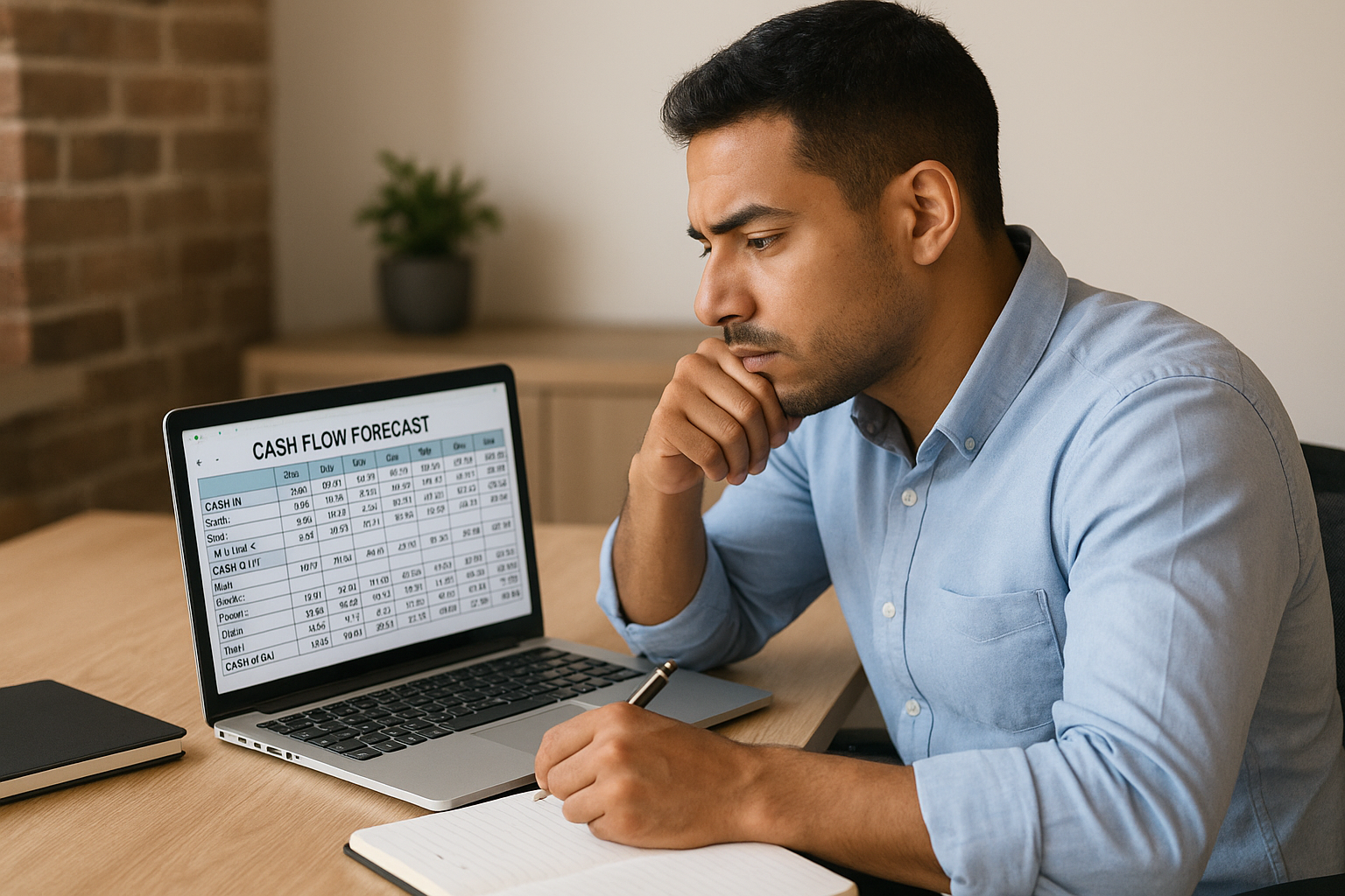 cashflow forecast template excel​