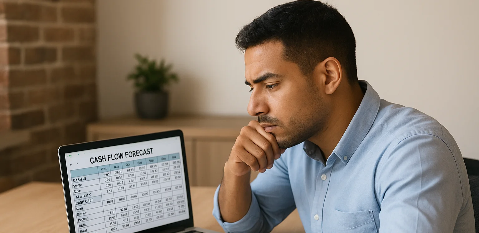 cashflow forecast template excel