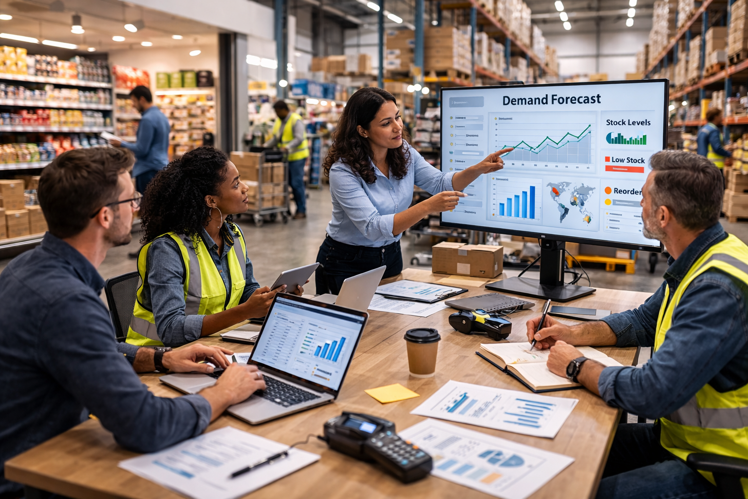 AI Demand Forecasting Stockouts Overstocks