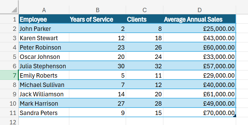 How to Remove Table Format in Excel