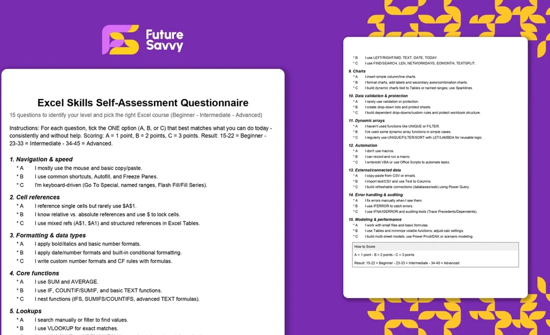 excel_skills_assessment_questionnaire