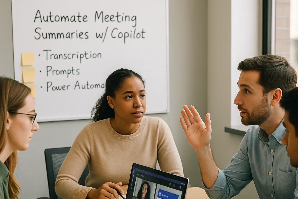 Automating Teams Meeting Summaries Copilot