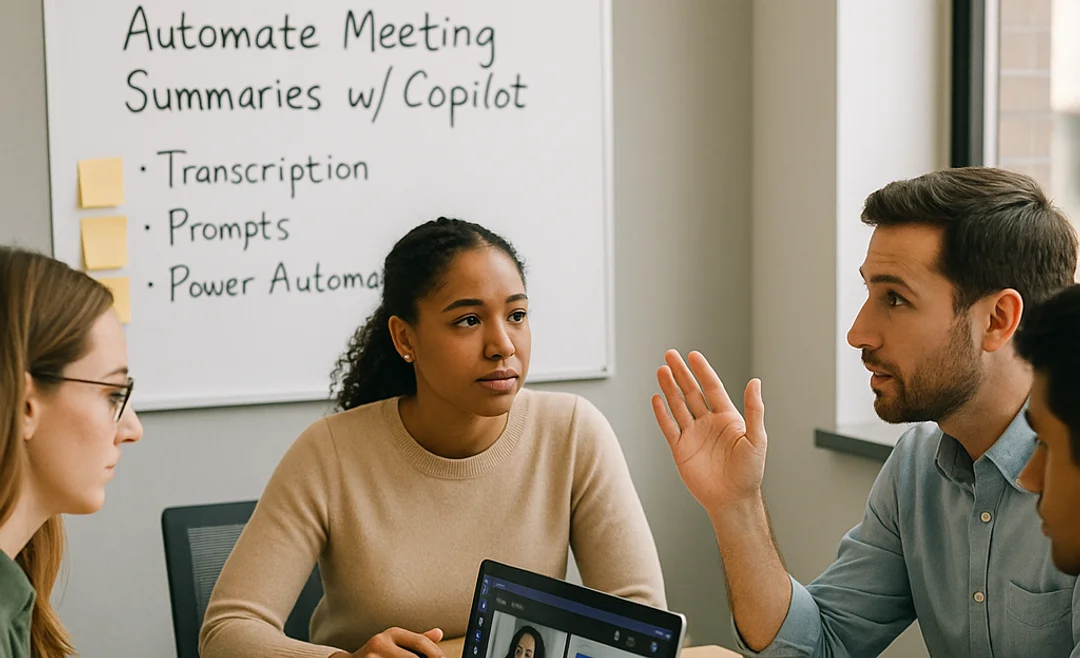 Automating Teams Meeting Summaries Copilot