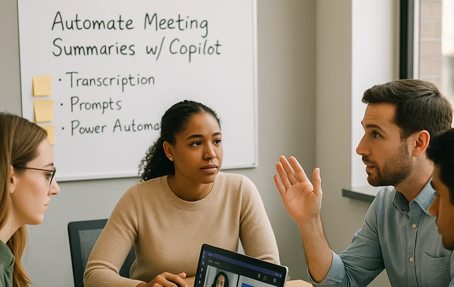 Automating Teams Meeting Summaries Copilot