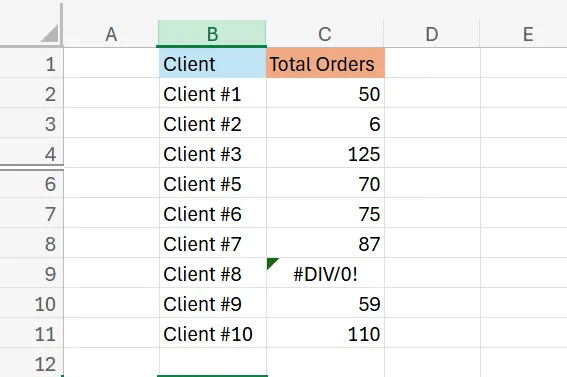 Aggregate Excel Table