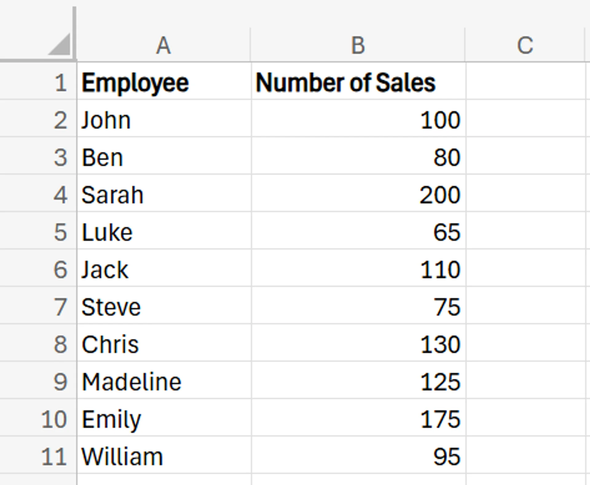 calculating_variance_excel_sales