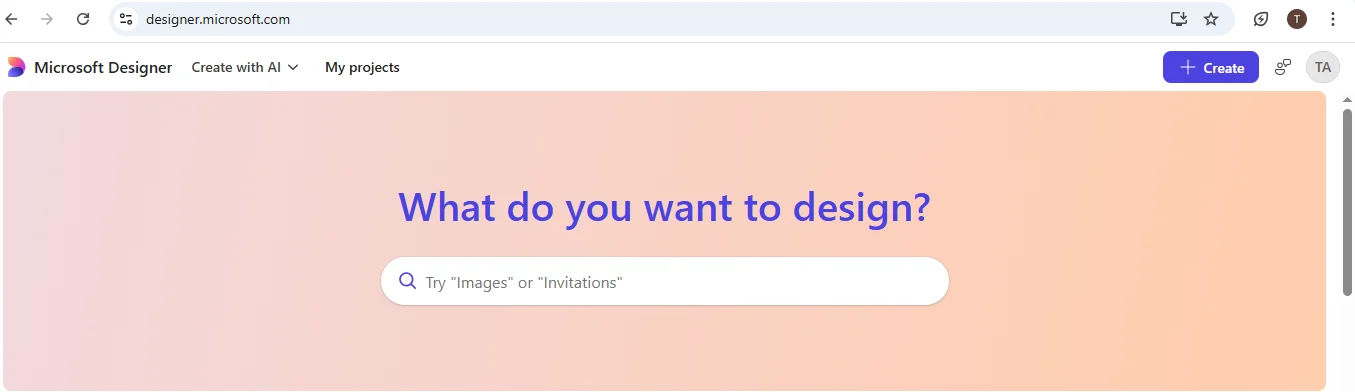 Generate images with Copilot Visual Creator