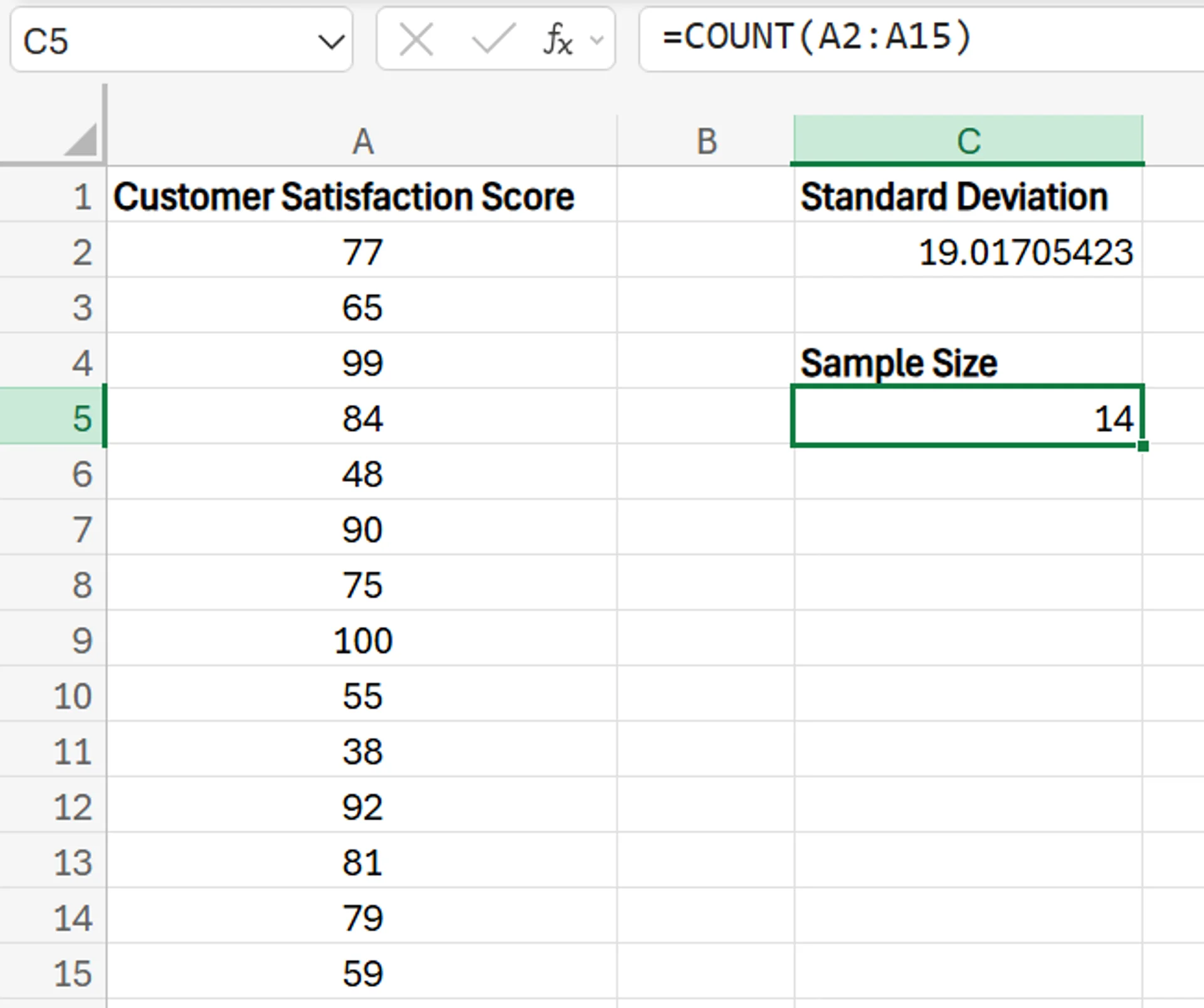 How to Calculate Standard Error in Ecfel?