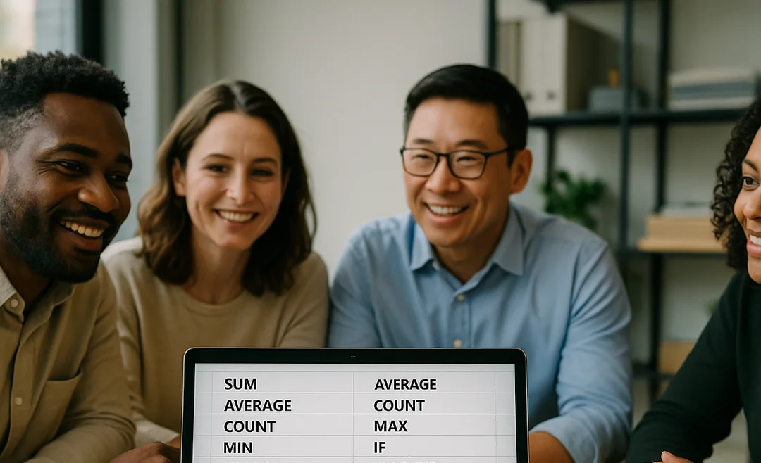 25 Most Popular Excel Formulas & Functions