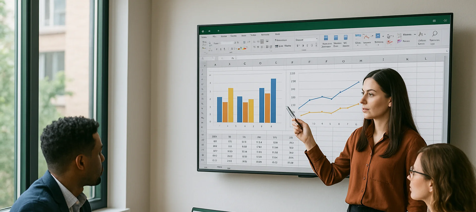 Calculate Variance Using Excel