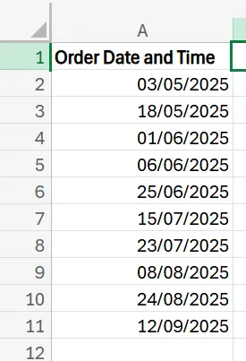 How to Remove Time from Date in Excel