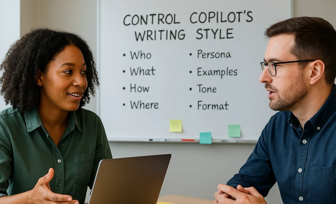 How to Control Copilot's Writing Style: