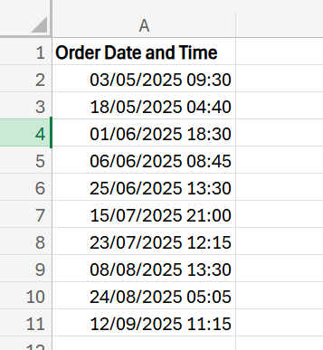 How to Remove Time from Date in Excel