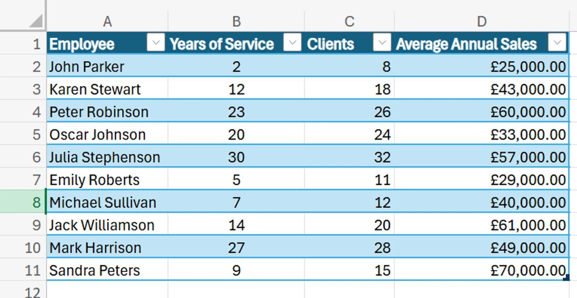 How to Remove Table Format in Excel