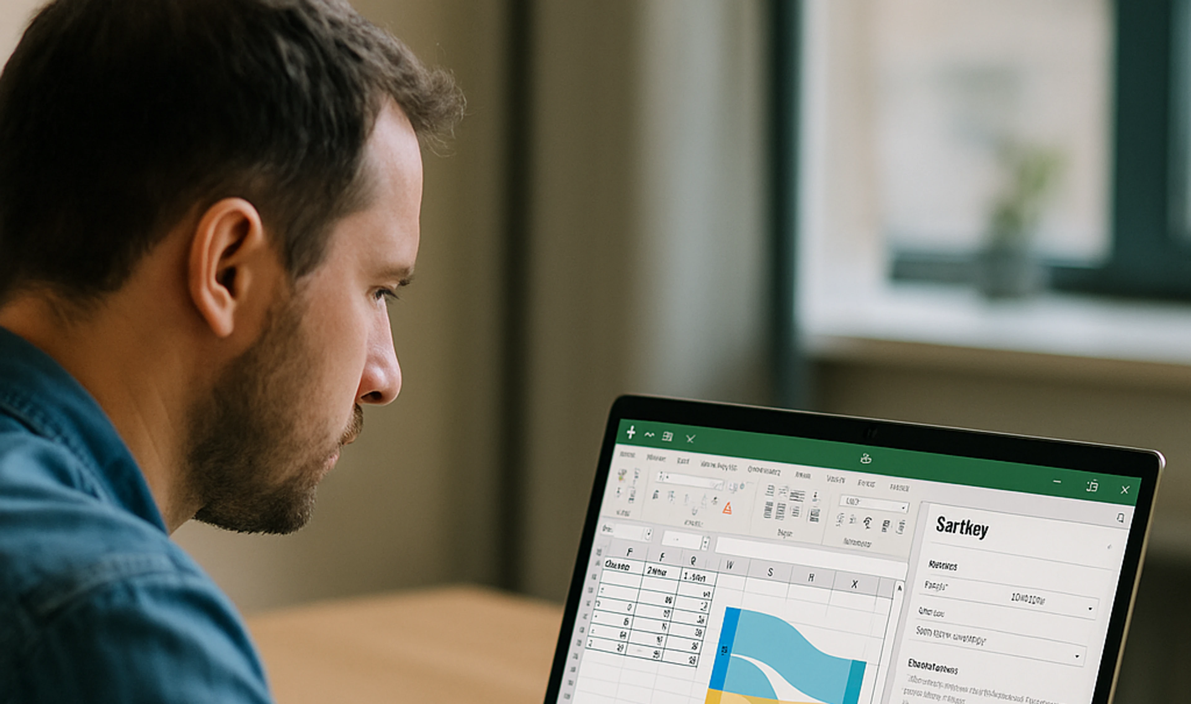 How to Implement Sankey in Excel