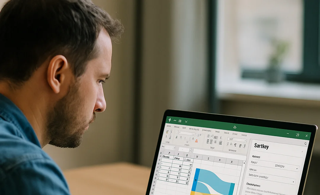 How to Implement Sankey in Excel