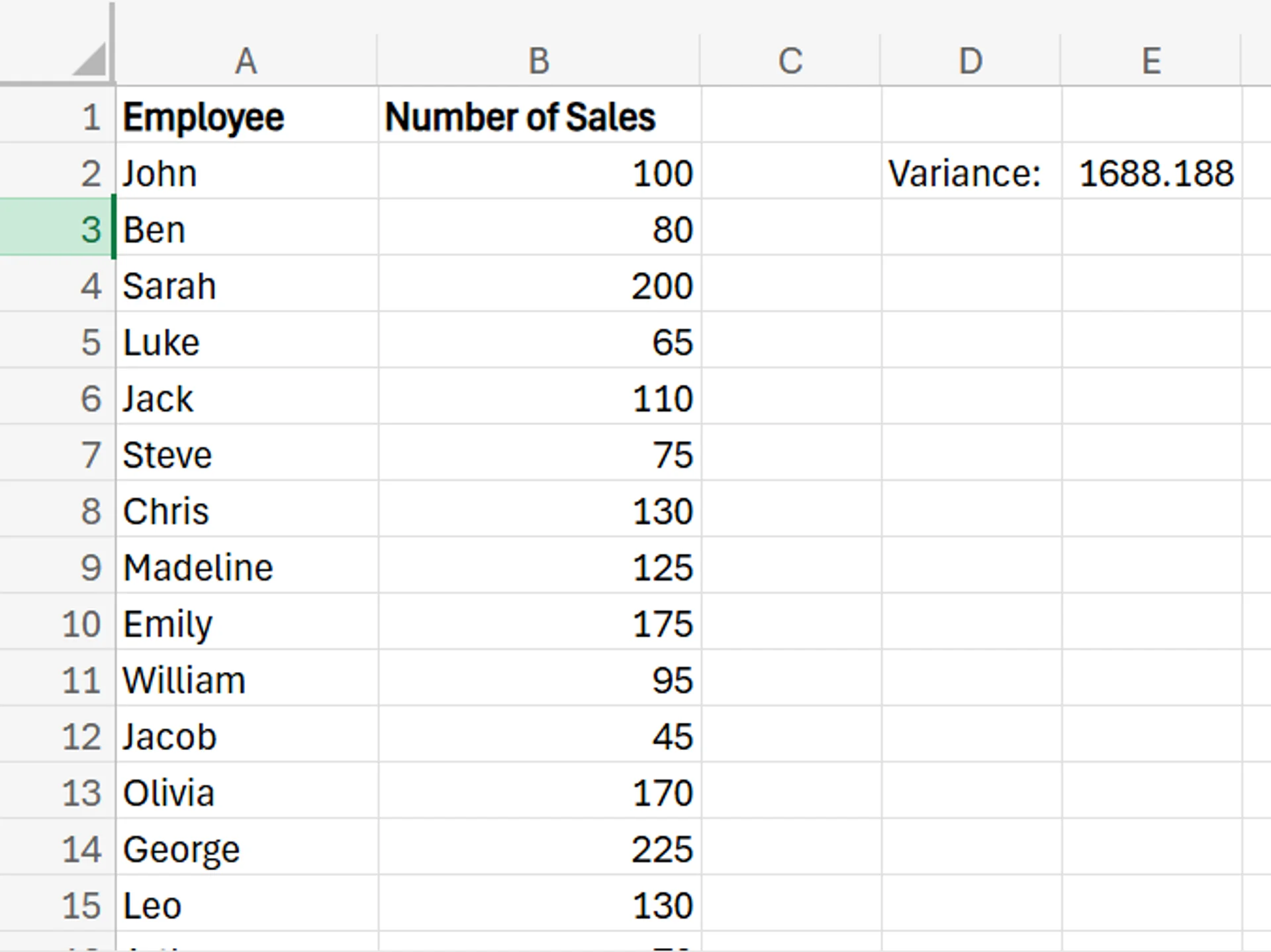 calulating_variance_exel