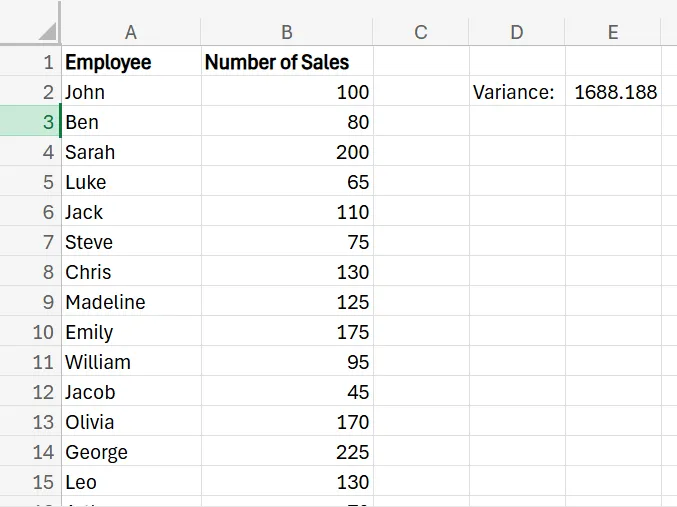 calulating_variance_exel