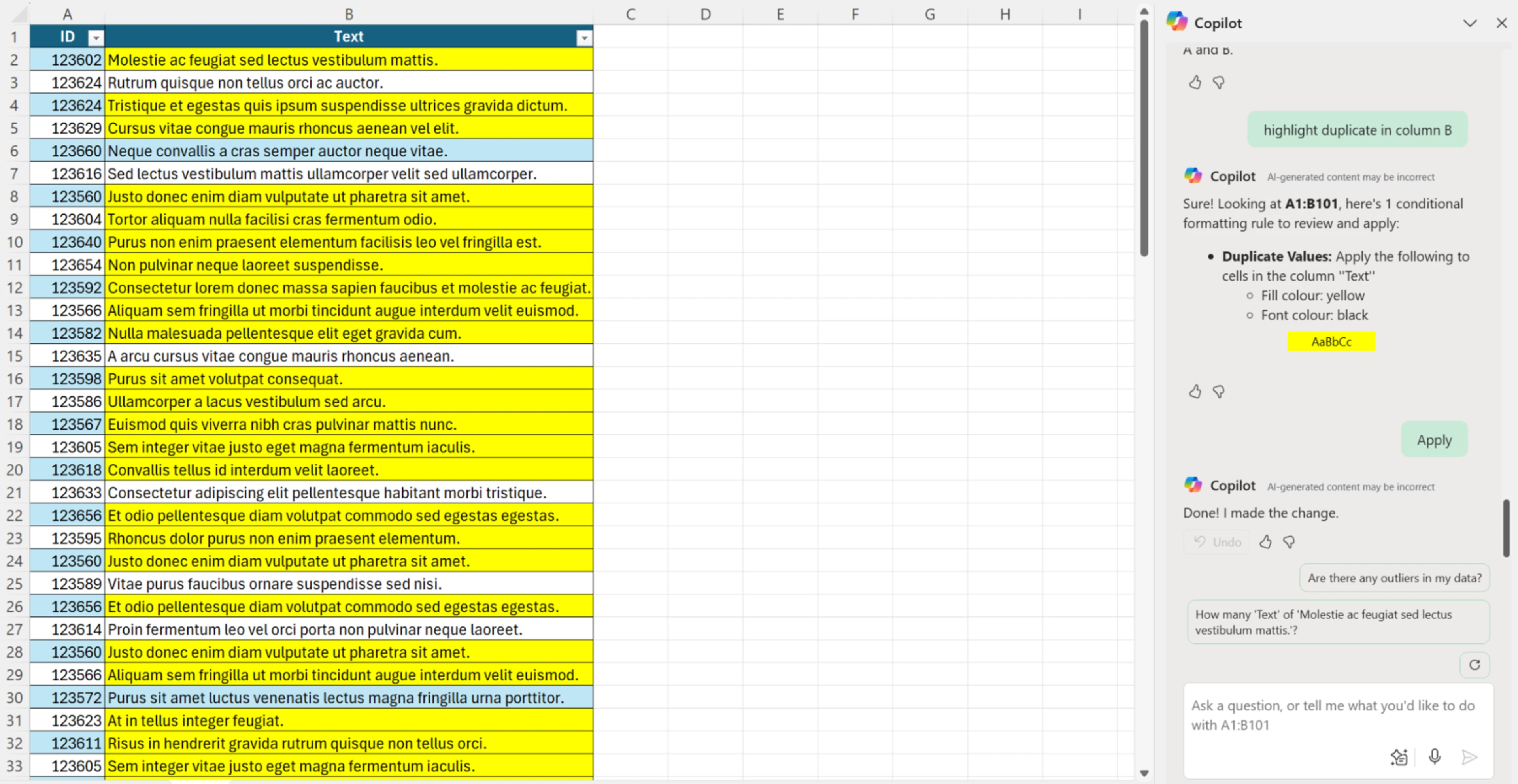 Microsoft Copilot Excel Productivity
