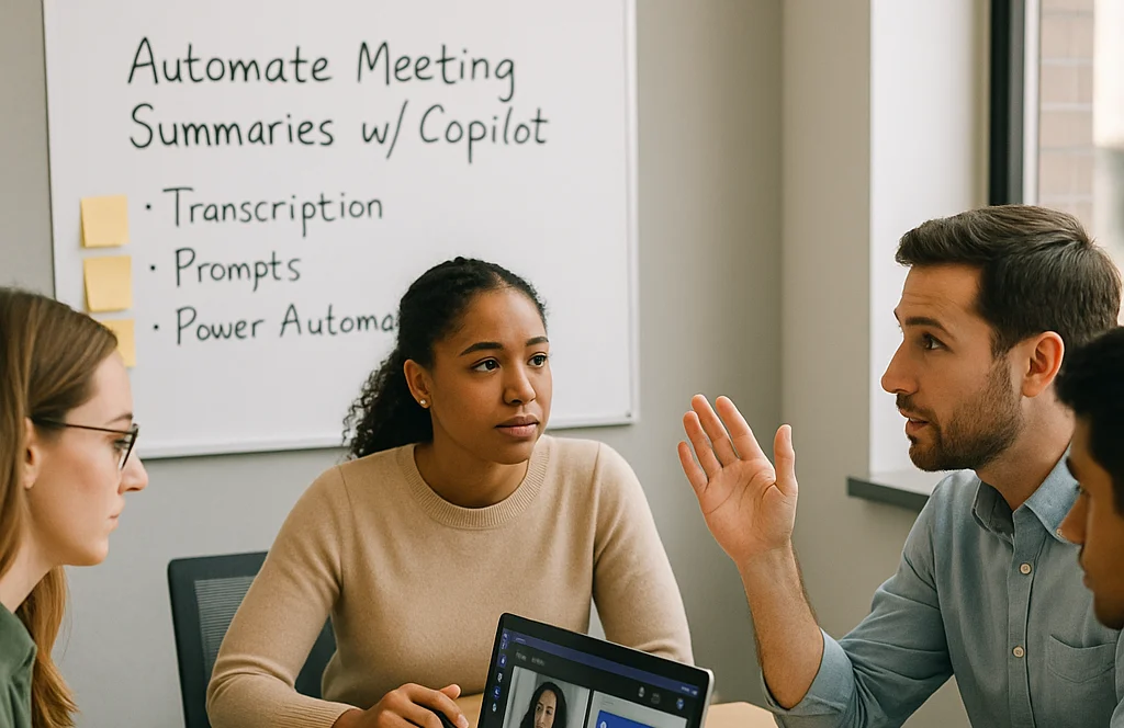 Automating Teams Meeting Summaries Copilot