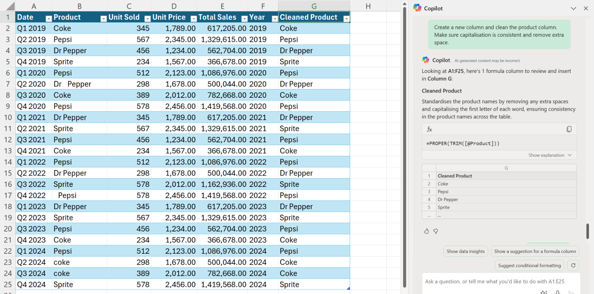 Microsoft Copilot Excel Productivity