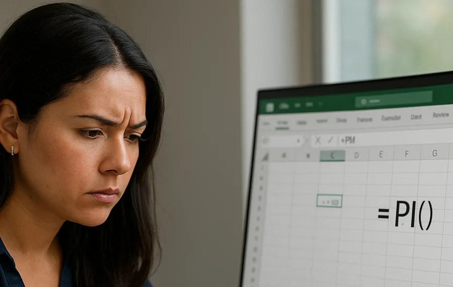 How to Use Pi in Excel