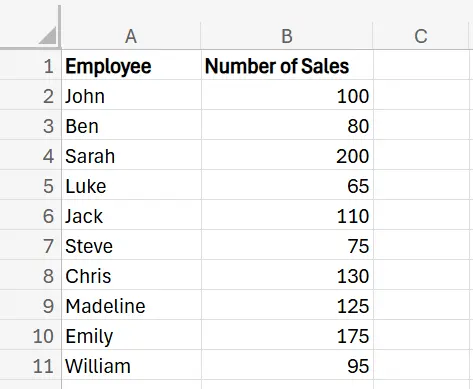 calculating_variance_excel_sales