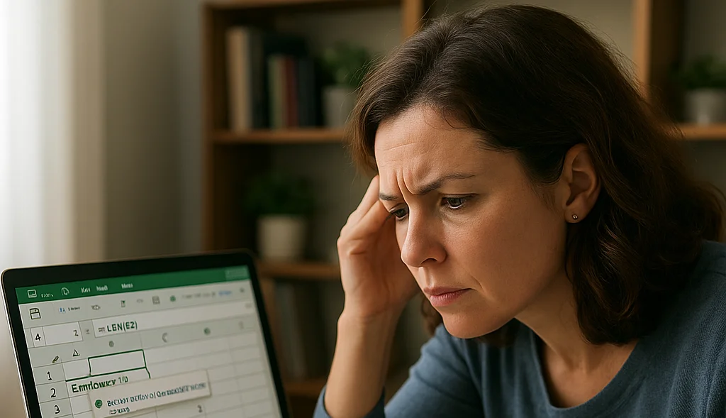 How to Use the Len Command in Excel