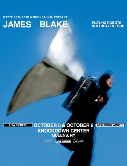 James Blake Playing Robots into Heaven Tour Event Poster