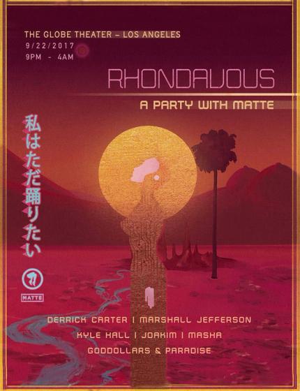 Rhondavous in LA 2017 Event Poster 