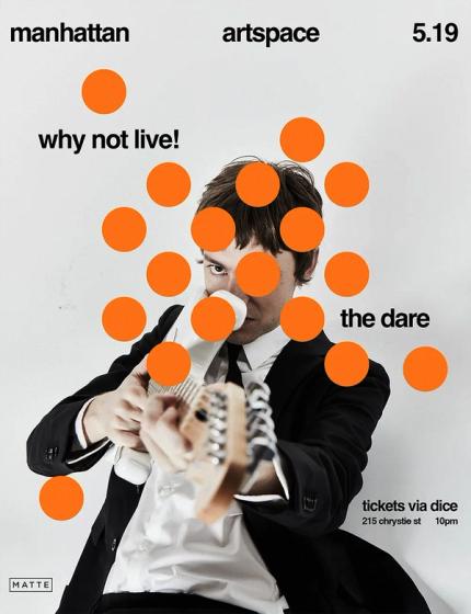 The Dare Live Event Poster