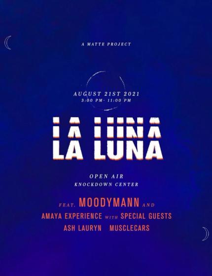 La Luna Event Poster
