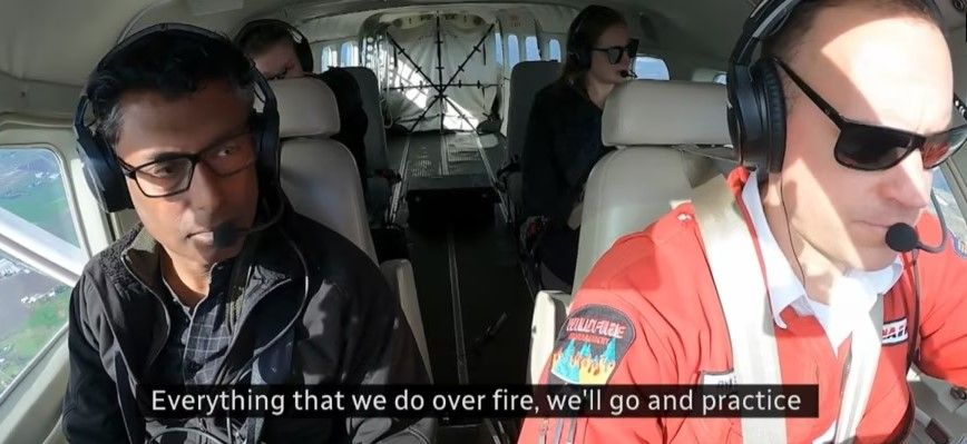 WHAT IT TAKES TO BECOME A FIREFIGHTER IN THE SKY