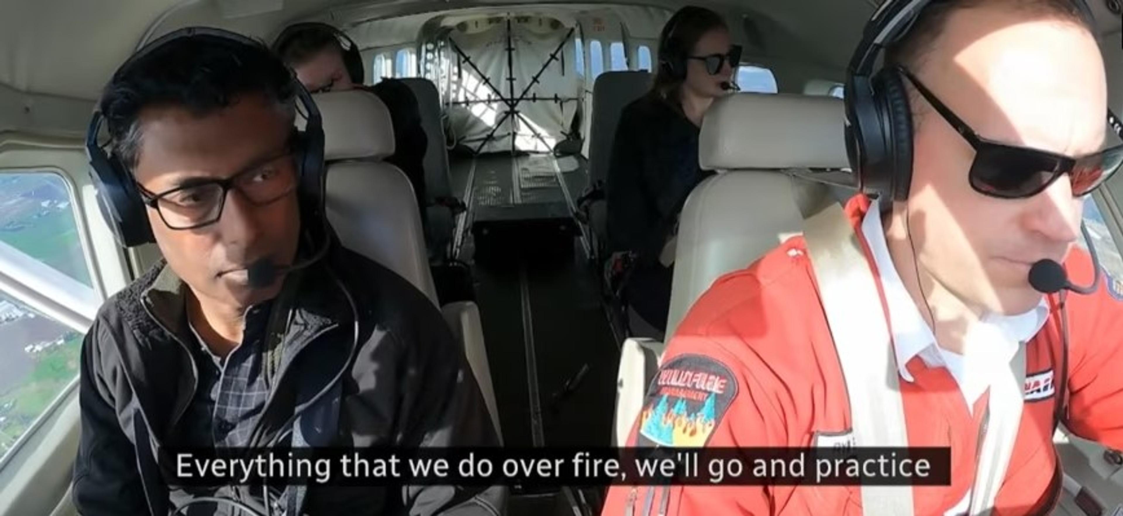WHAT IT TAKES TO BECOME A FIREFIGHTER IN THE SKY