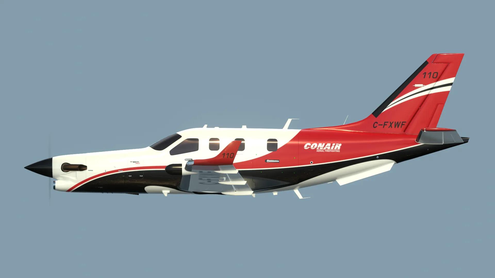 The Daher TBM 960 to Fight Fire