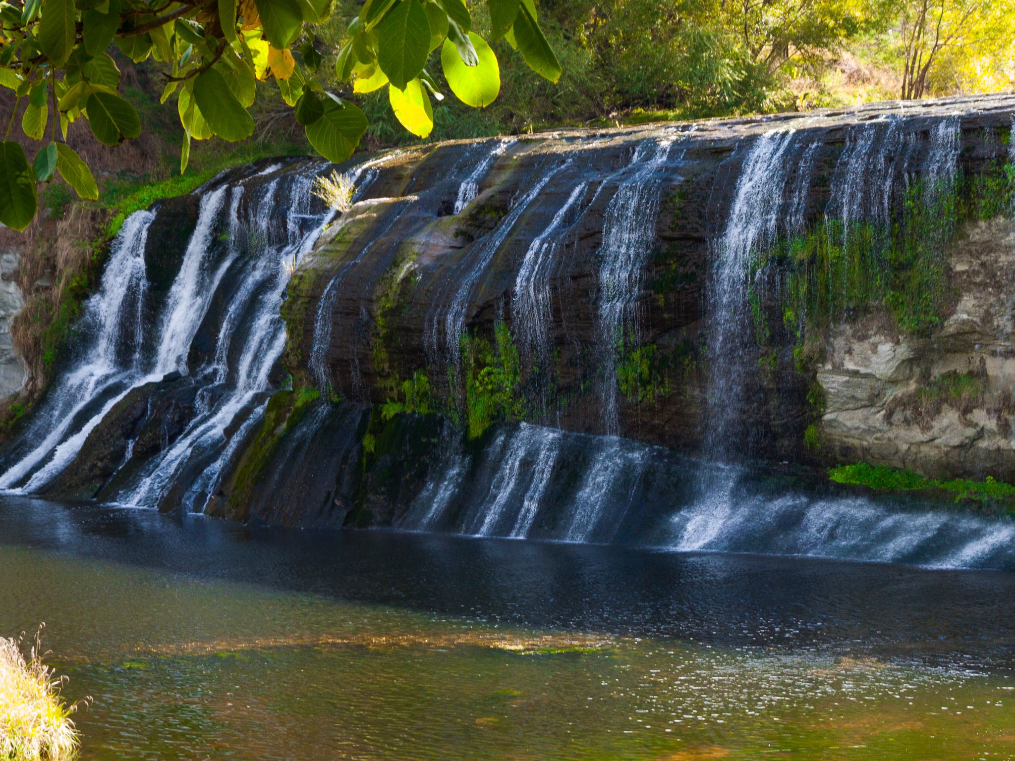 Rere Rockslide, Rere Falls and Te Reinga Falls