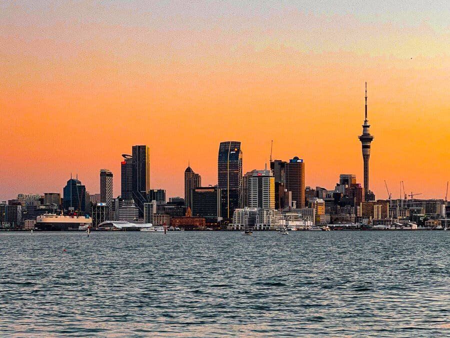 Downtown Auckland Skyline