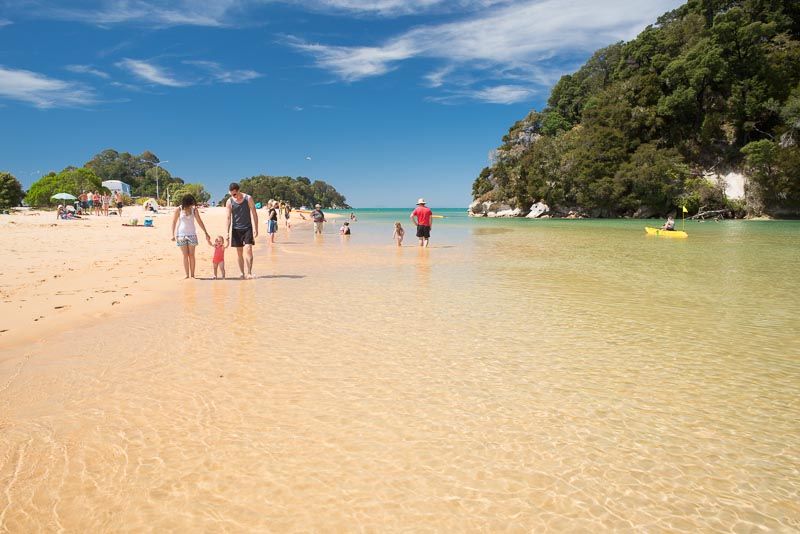 Kaiteriteri Reserve Beach Camp
