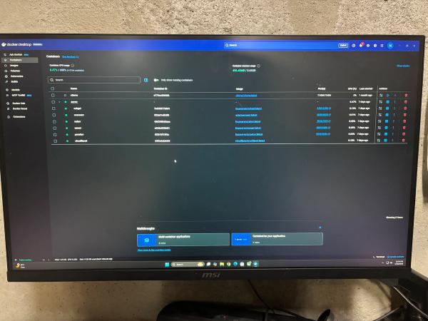 docker environment